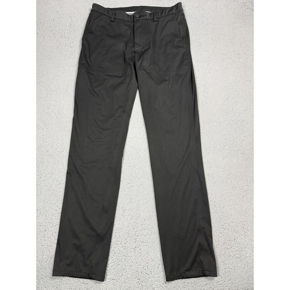 FootJoy Pants‎ Mens 34x34 Black Golf Performance Stretch Straight Leg Khakis